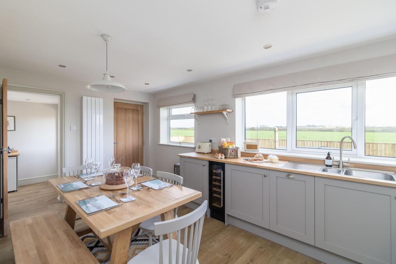 The View, Broxa - Luxury Lodge - Yorkshire Coast スカーバラ エクステリア 写真