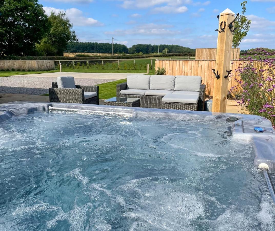 The View, Broxa - Luxury Lodge - Yorkshire Coast スカーバラ エクステリア 写真
